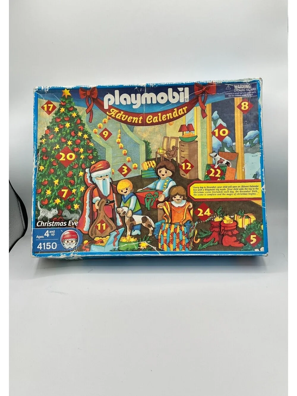 Playmobil 2003 Christmas Eve Advent Calendar 4150